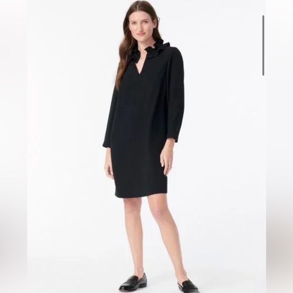 NWT J.Crew Ruffleneck shift dress Size 6 - Picture 4 of 9